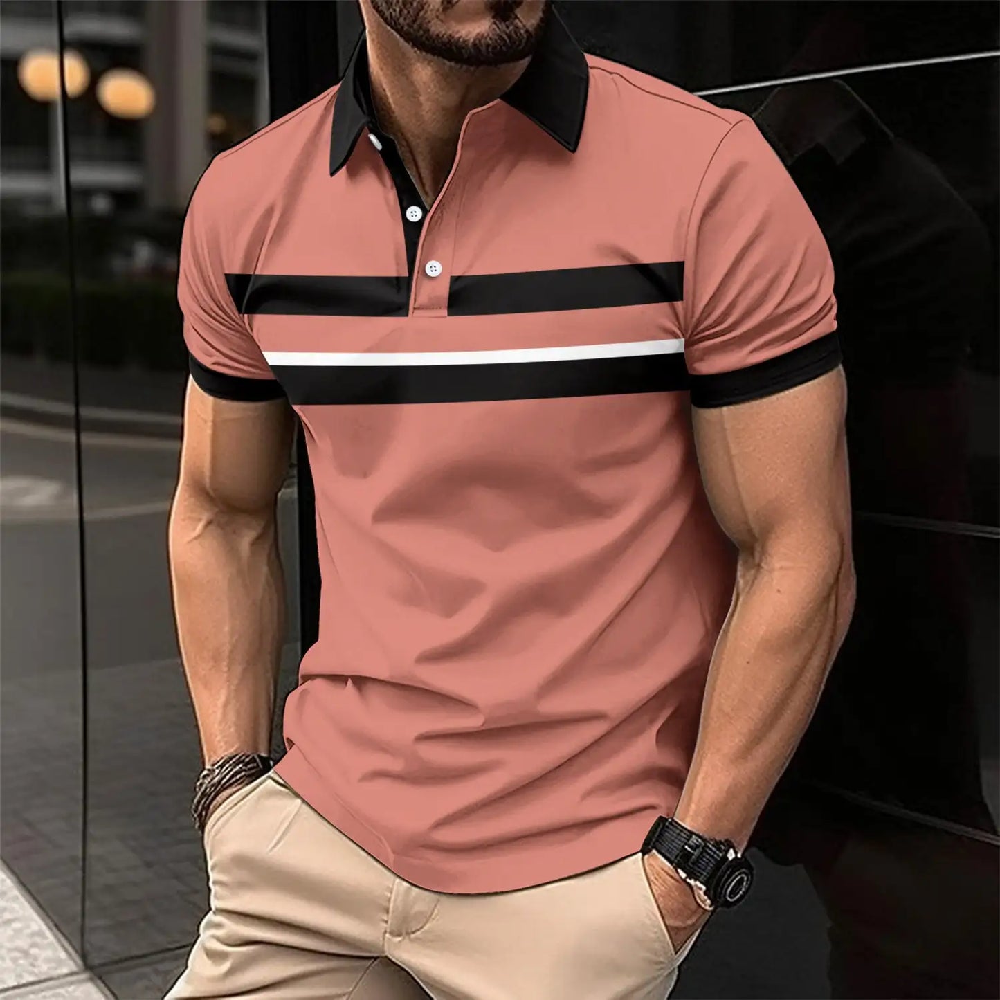 Casual Collar Polo