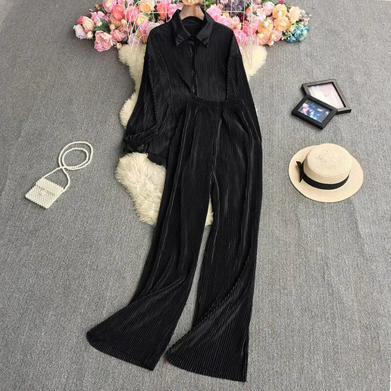 Versatile Pleated Set
