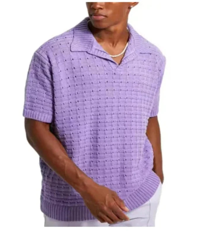 Stretch Knit Pullover