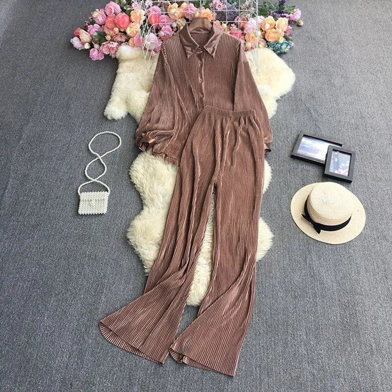 Versatile Pleated Set