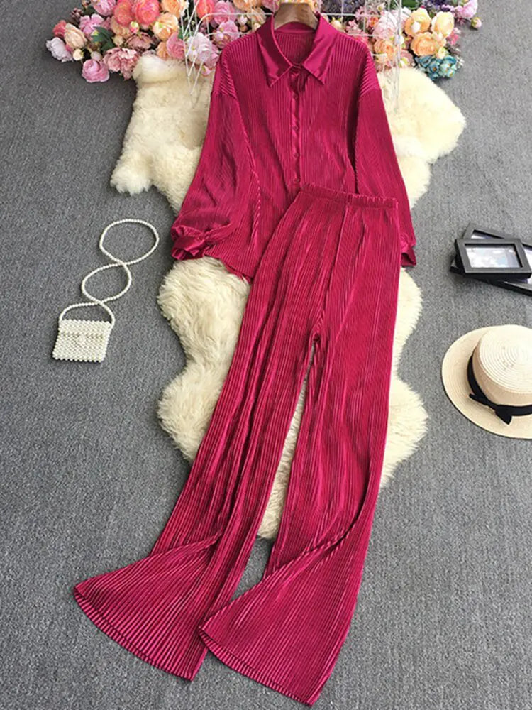 Versatile Pleated Set