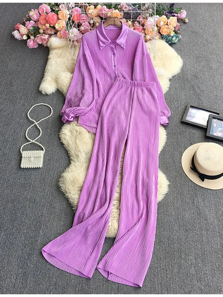 Versatile Pleated Set