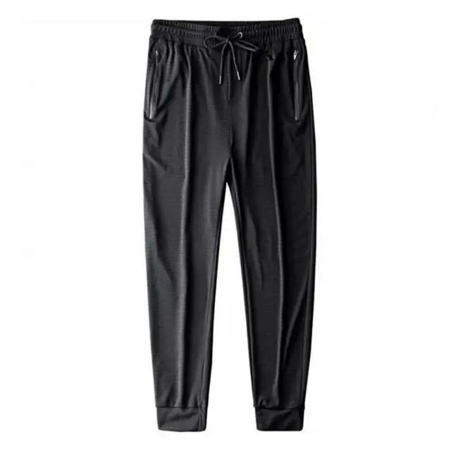 Adjustable Ankle-Tied Trousers