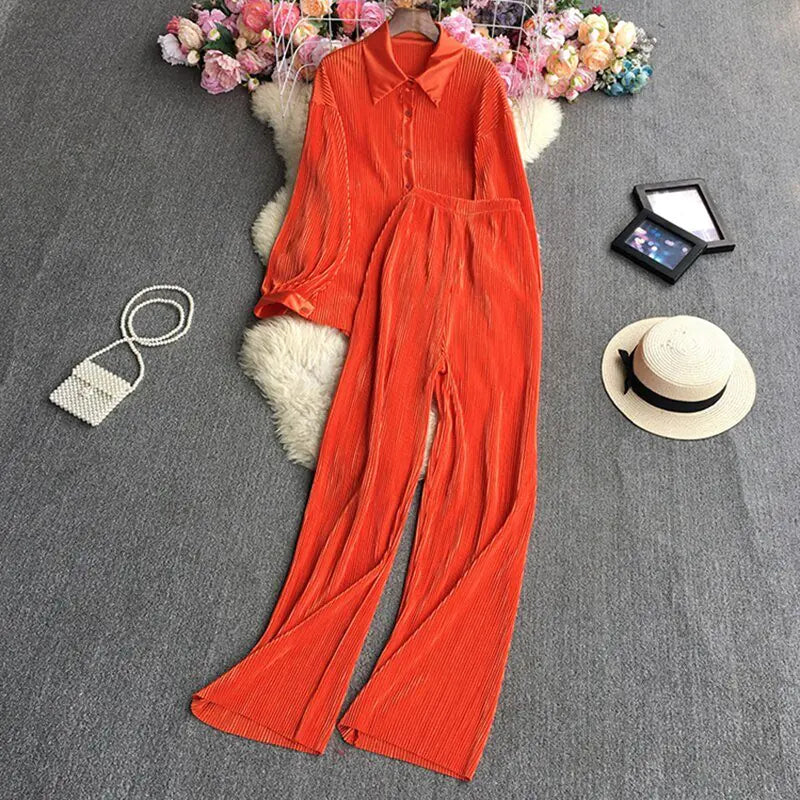 Versatile Pleated Set
