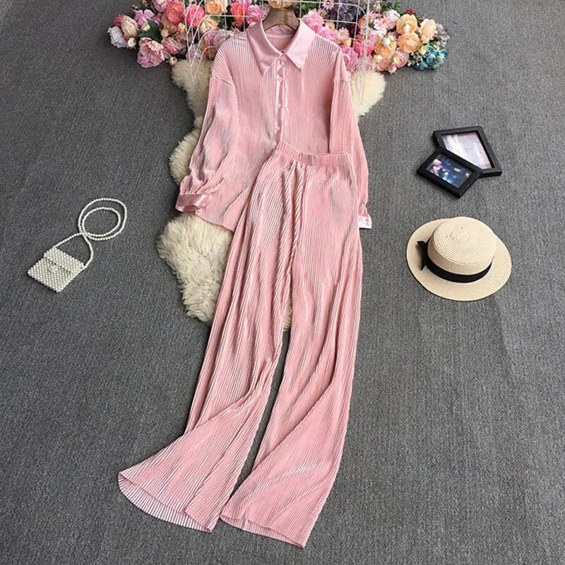 Versatile Pleated Set
