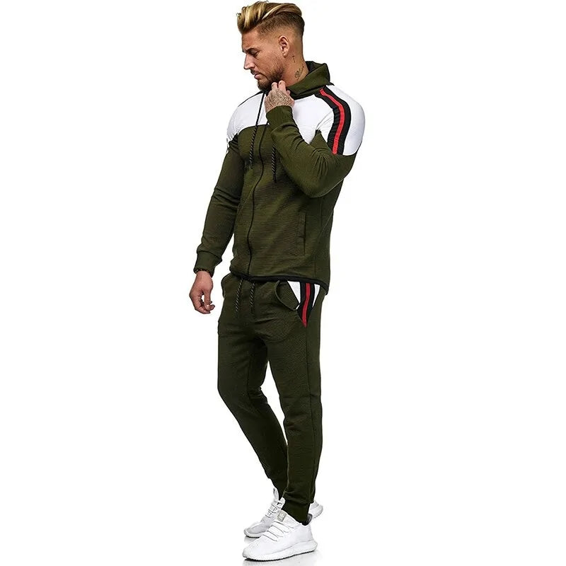 Hoodie Jacket + Pants Tracksuit