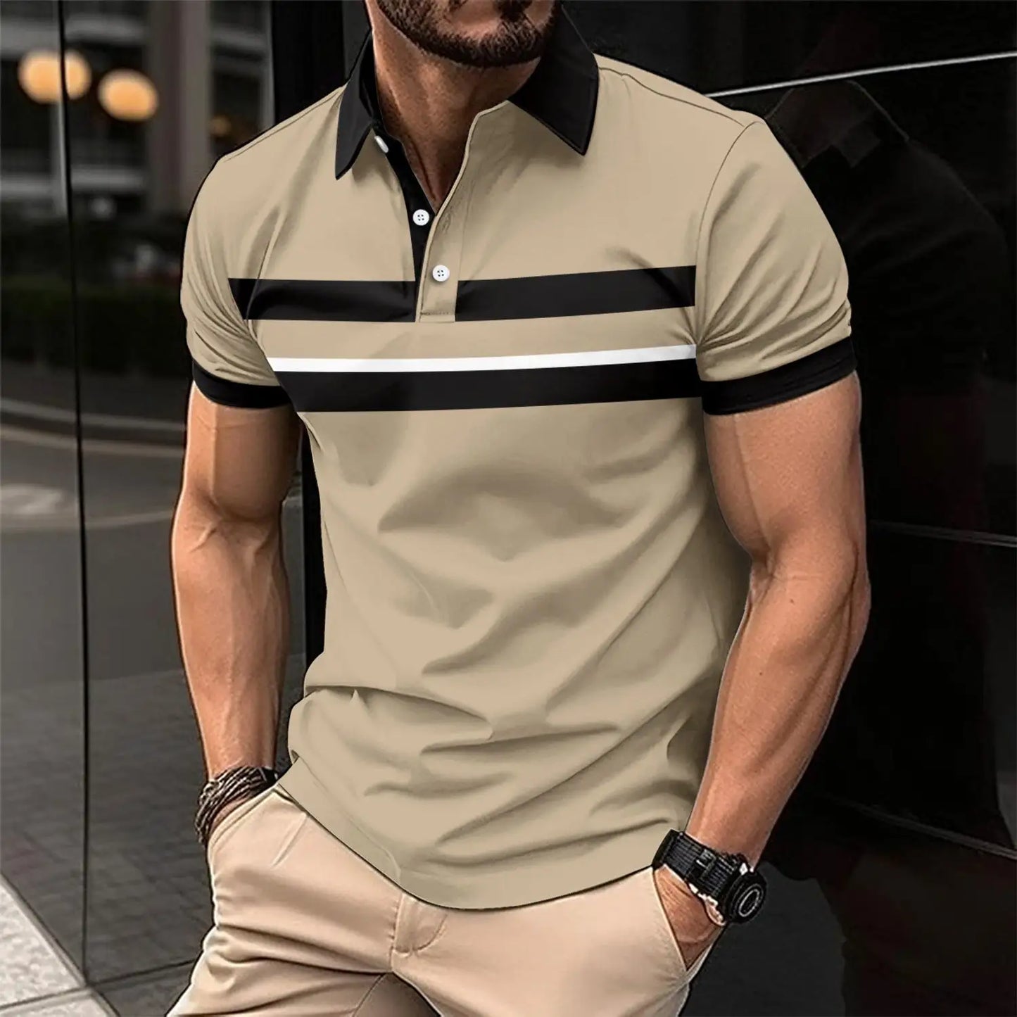 Casual Collar Polo