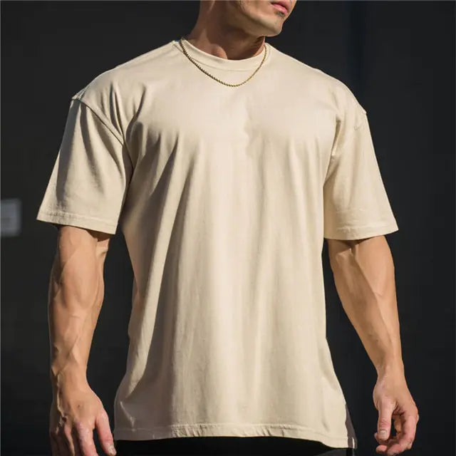 Gym Workout Fitness Cotton T-Shirt