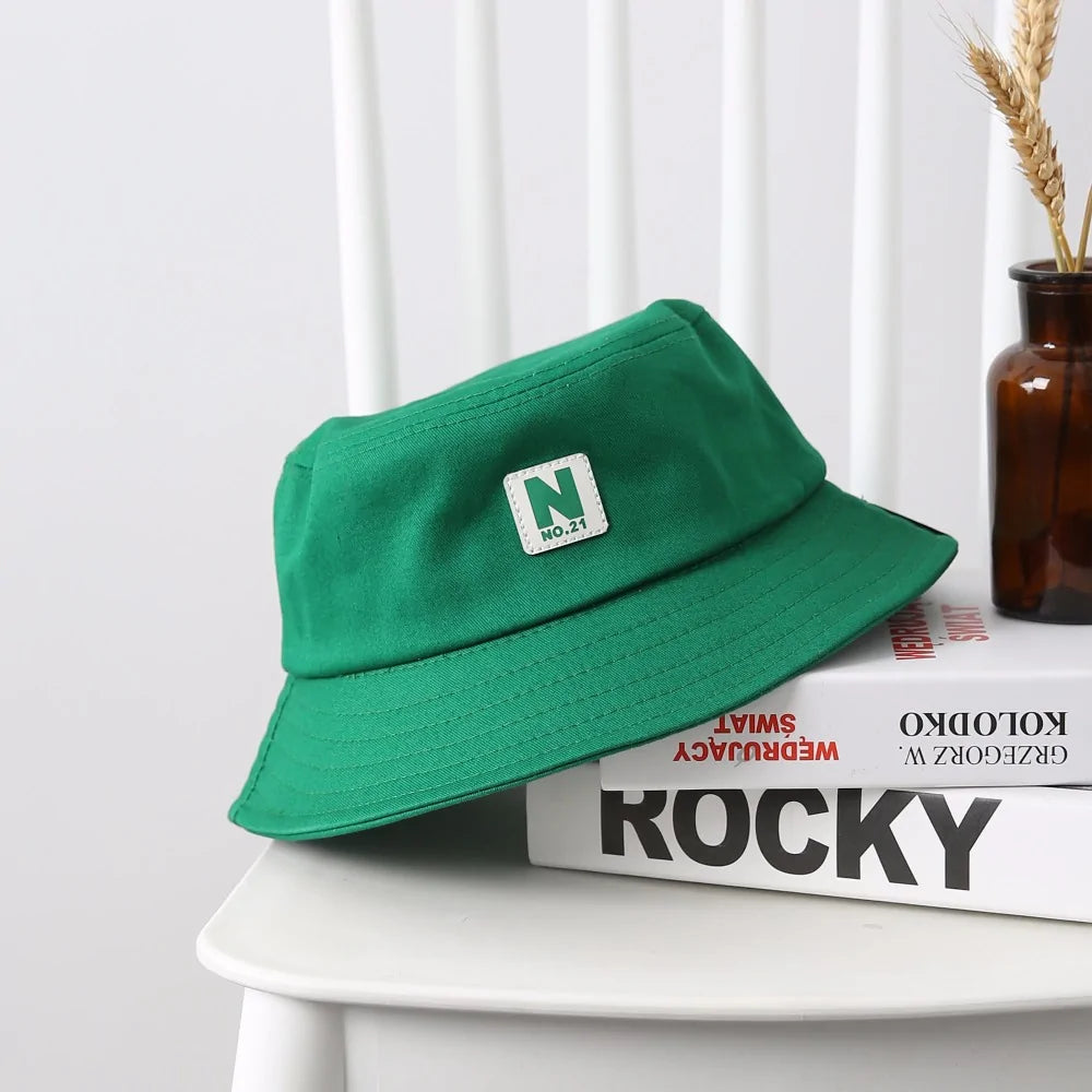 Letter N Bucket Hat Fisherman Hats