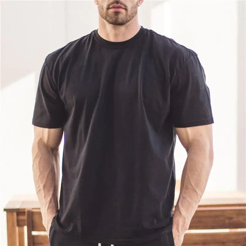 Gym Workout Fitness Cotton T-Shirt