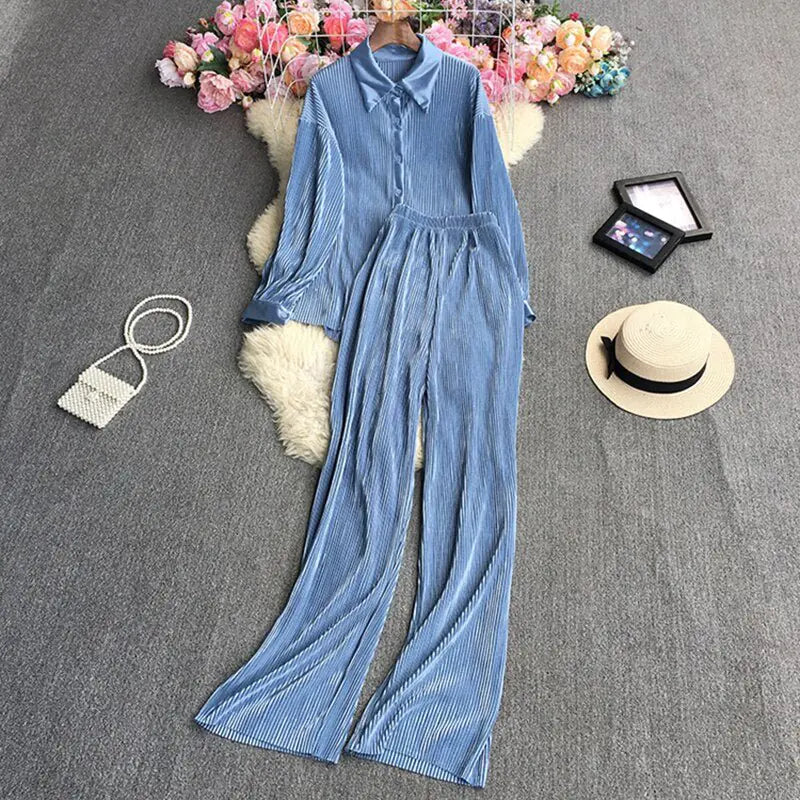 Versatile Pleated Set