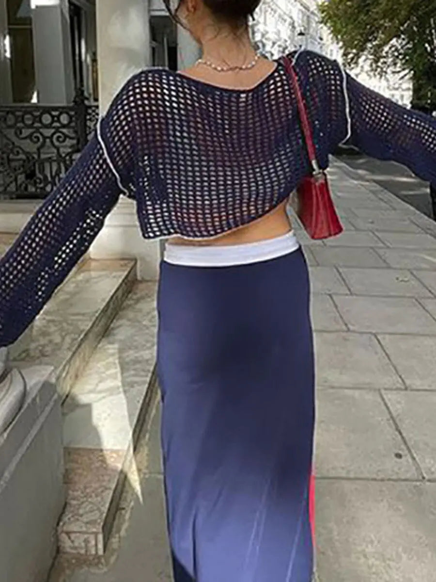 Sophisticated Knit Crop Top