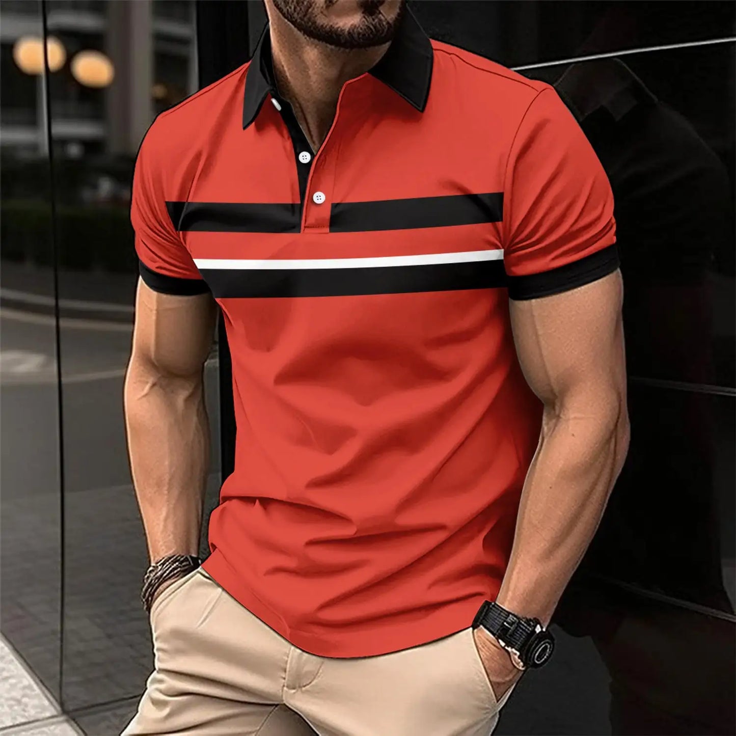 Casual Collar Polo