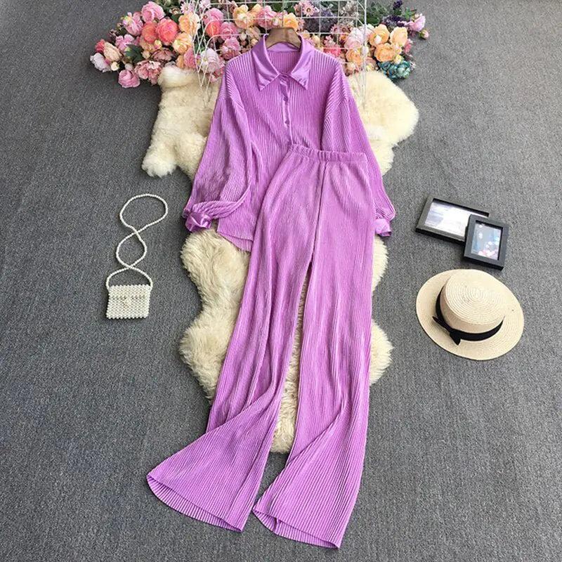 Versatile Pleated Set