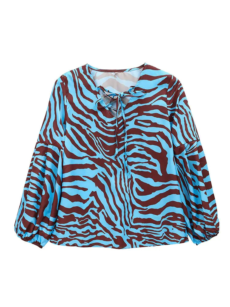 Zebra Blouse
