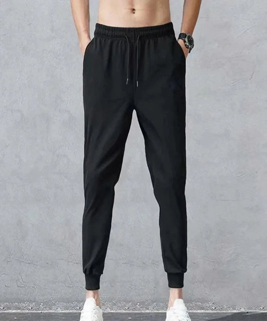 Adjustable Ankle-Tied Trousers