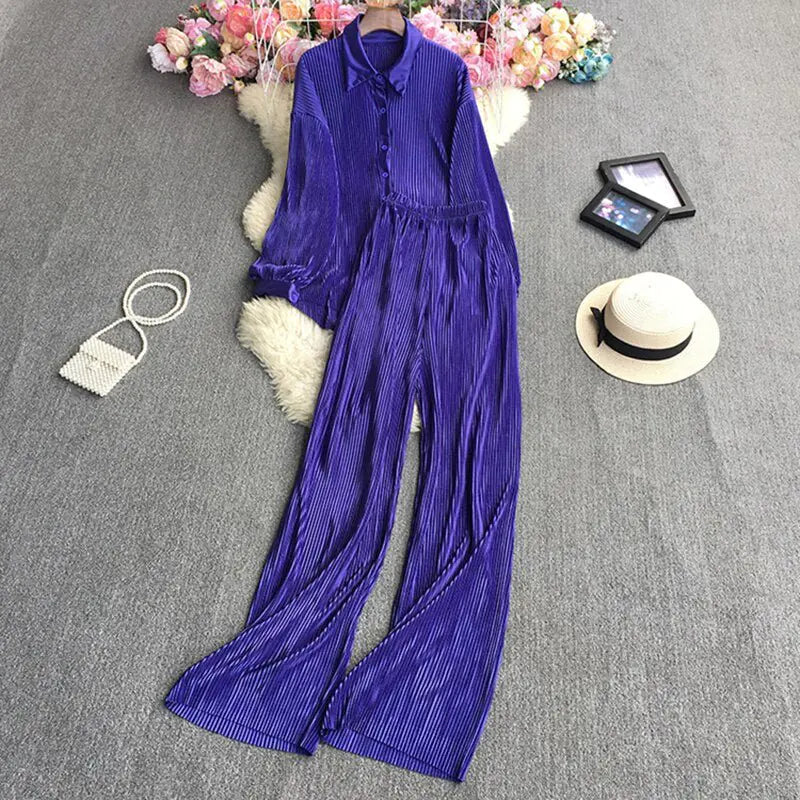 Versatile Pleated Set