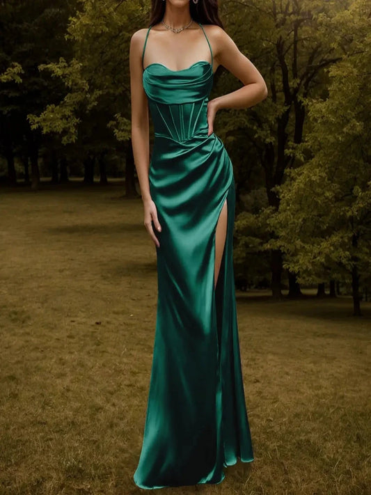 Satin Dress