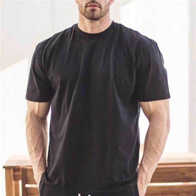 Gym Workout Fitness Cotton T-Shirt