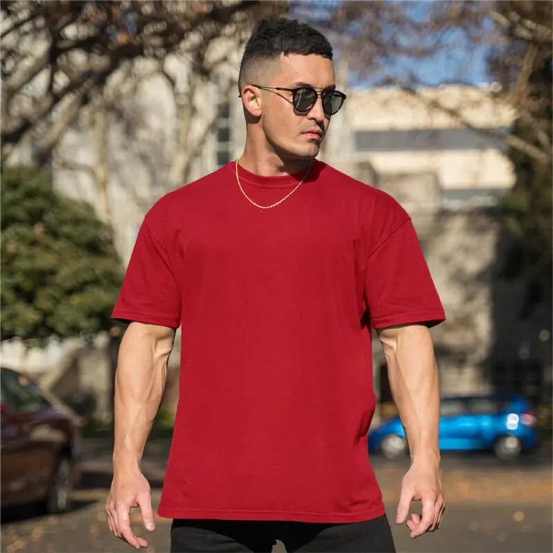 Gym Workout Fitness Cotton T-Shirt