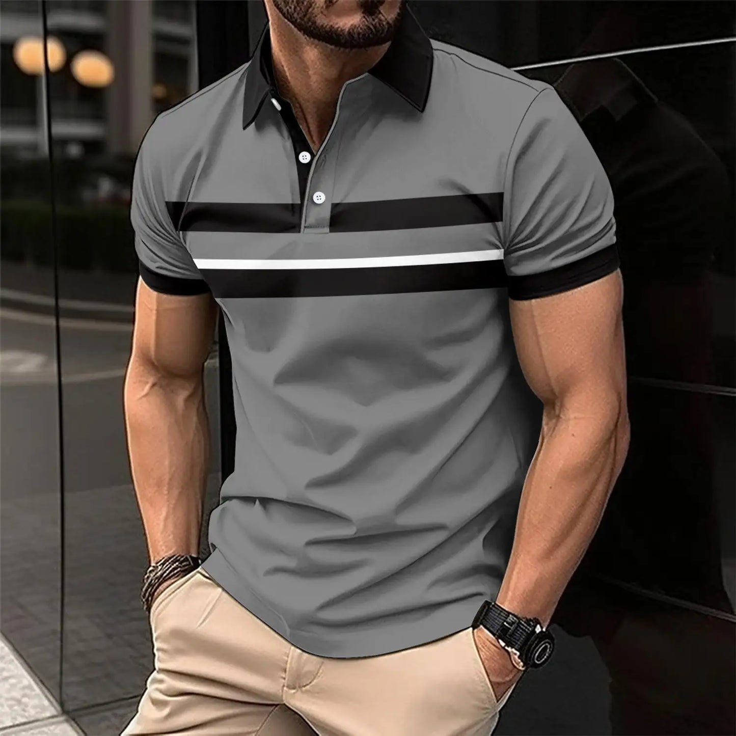 Casual Collar Polo