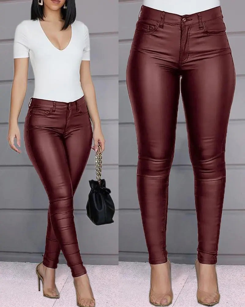 Sophisticated Slim Pencil Pants