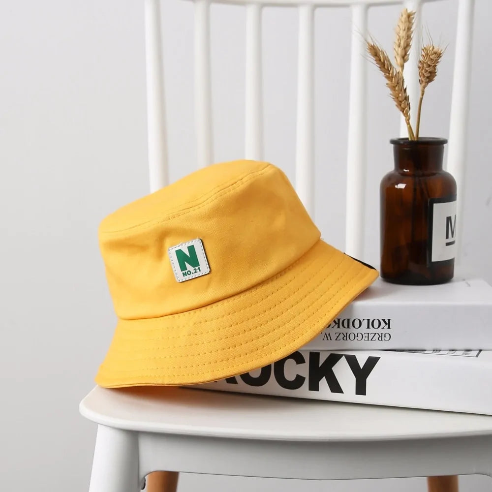 Letter N Bucket Hat Fisherman Hats