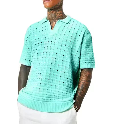 Stretch Knit Pullover